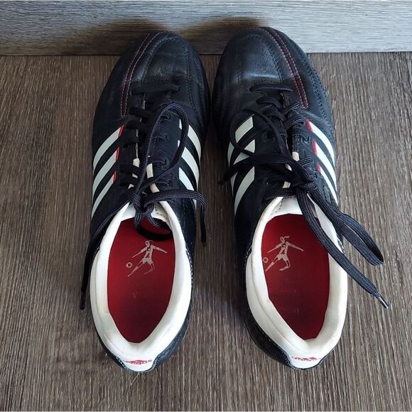 Women's Adipure 11 Pro TRX FG 'Black Pink' Size 8 - Picture 6 of 13